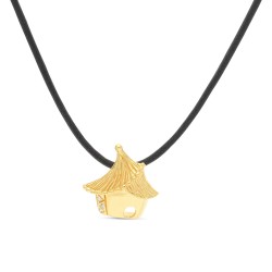 Collier case d'or
